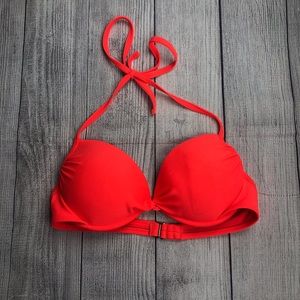 🌼Xhilaration 💕Pink Bikini Push Up Top Medium